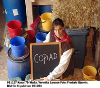 När Värmlands-grannen Copiad vann Elitloppet 1994 hoppade Veronika Larsson sönder sin soffa. Det blev hål i botten, men det var det värt. Det är det värsta jag har sett.Foto: Frederic Bjurvén