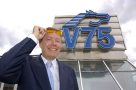 Var med och startade V75. De flesta av de produkter som Remy Nilson kommer att jobba med på ATG har han goda kunskaper om sedan tidigare.                                     Foto: Thomas Blomqvist