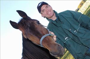 Björn Goop och kriteriefavoriten Conny Nobell. Foto: Petri Johansson