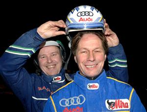 Timo Nurmos och Jorma Kontio blev kvällens stora vinnare. Foto: Lars Jakobsson.