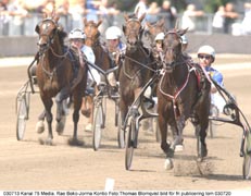Rae Boko var inte som bäst i Sprintermästaren på Halmstad för en dryg vecka sedan. I kvalet till Stochampionatet var hon betydligt bättre.Foto: Thomas Blomqvist