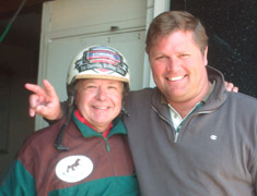 Christer Carlsson tillsammans med Stefan