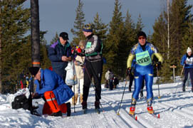 Örjan Kihlström klarade med tre minuters marginal av att hamna på rätt sida om sjutimmarsgränsen.Foto: Nisse Schmidt.