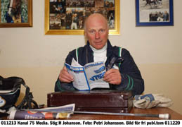 Det ser inte hoppfullt ut att ta in sex segrar på Örjan Kihlström på tre tävlingsdagar, säger Stig H Johansson när han analyserar helgens V75-omgång på Bergsåker. Foto: Petri Johansson