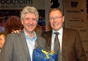 SOK:s ordförande Stefan Lindeberg och ATG:s VD Remy Nilson. Foto: Lars Jakobsson