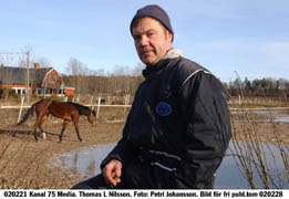 Thomas L Nilsson har fått en flygande start på det nya året. Hans hästar har tagit åtta segrar på tio starter. Annat var det i fjol då Thomas hästar inte vann ett enda lopp. Foto: Petri Johansson.