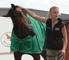 Maharajah och Malin är på väg hem för att ladda om till finalen. Foto: Travkompaniet