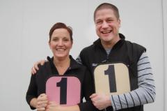Perfekta startspår i V75 för stolta uppfödarna Jenny och Håkan Persson från Umeå. Foto av MIKAEL WIKNER
