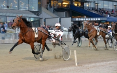 Boys Going In flyttas tillfälligt till Frankrike och tränaren Fabrice Souloy. Foto av LARS JAKOBSSON