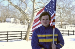 Marcus Melander utsågs till årets komet inom svensk travsport 2011. Efter det valde han att flytta till USA där han nu satsar på en egen tränarkarriär. Foto av Simon Hagen