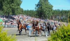 Sportchefen i Årjäng drömmer om publikrekord när V75 gästar "Sveríges vackraste travbana". Foto av CLAES KÄRRSTRAND