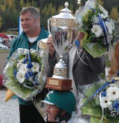 Europaderbyt gick till Team Hultman och Travkompaniet. Foto: Travkompaniet