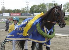 Who´s Who och Örjan Kihlström efter gårdagens Derbyseger. Foto; ALN Pressbild