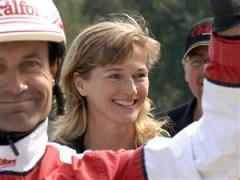Catharina Johansson hoppas f&aring; m&ouml;ta upp kusken Peter Untersteiner i vinnarcirkeln &auml;nnu en g&aring;ng. Foto: Lars Jakobsson.