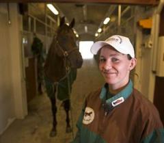 Lisa Aspman och Triton Sund &auml;r laddade inf&ouml;r Elitloppet. Foto: Thomas Blomqvist