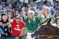 30.285 personer bes&ouml;kte Solvalla p&aring; elitloppss&ouml;ndagen. Foto: Suvad Mrkonjic