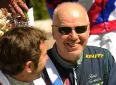 Stall Timo Nurmos går riktigt bra just nu. Inför lördagens V75-tävlingar på Solvalla är finländaren glödhet - med hela nio hästar till start. Foto: Lars Jakobsson.