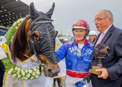 Ed You och Torbjörn Jansson skrällde i Mastersfinalen.   Foto av Burt Seeger