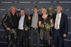 Kretsen runt Giant Diablo: Roger Walmann, Tommy Jacobson, Johan Untersteiner, Malin Boman och Leif Bergvall. Foto: Lars Jakobsson