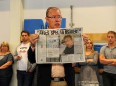 "Spelarna kan lita på ATG", spelbolagets vd Remy Nilson lovar skärpta rutiner efter incidenten på Åmålstravet då spelare kunde spela efter målgång i lopp ett. Foto av LARS JAKOBSSON
