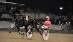 Tequila Palema och Claes Sjöström startar på V75 med två raka segrar i ryggen.                    	            	        	                   		                             Foto av Martin Langels/ALN