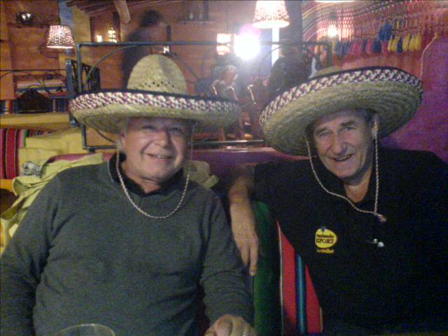 Flashen o Hovan en glad afton med Mexico tema. Foto: Krigarn
