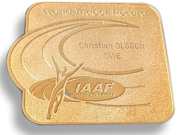 Christian Olsson är värd en medalj men inte Maharajah! Foto: Friidrott.se